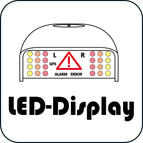 CaraWarn LED-Display